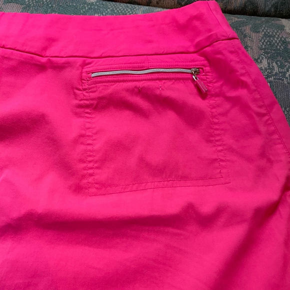 Bundle of 2 Women's Jamie Sadock Skorts Beige and Pink Golf Skirt Size 16 Strech - Picture 12 of 13